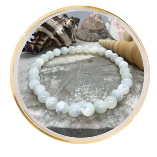Srilankan Mother of Sea Pearl Bracelet - Image 2