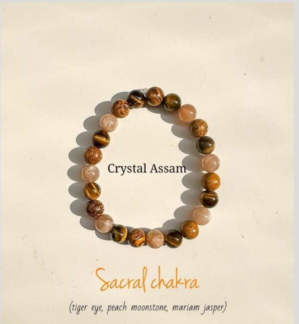 Healing & Energized Scaral Chakra Balancing Crystal Bracelet