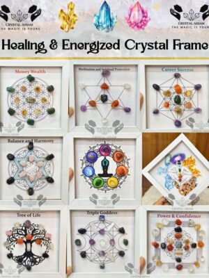 Healing & Energized Crystal Frame